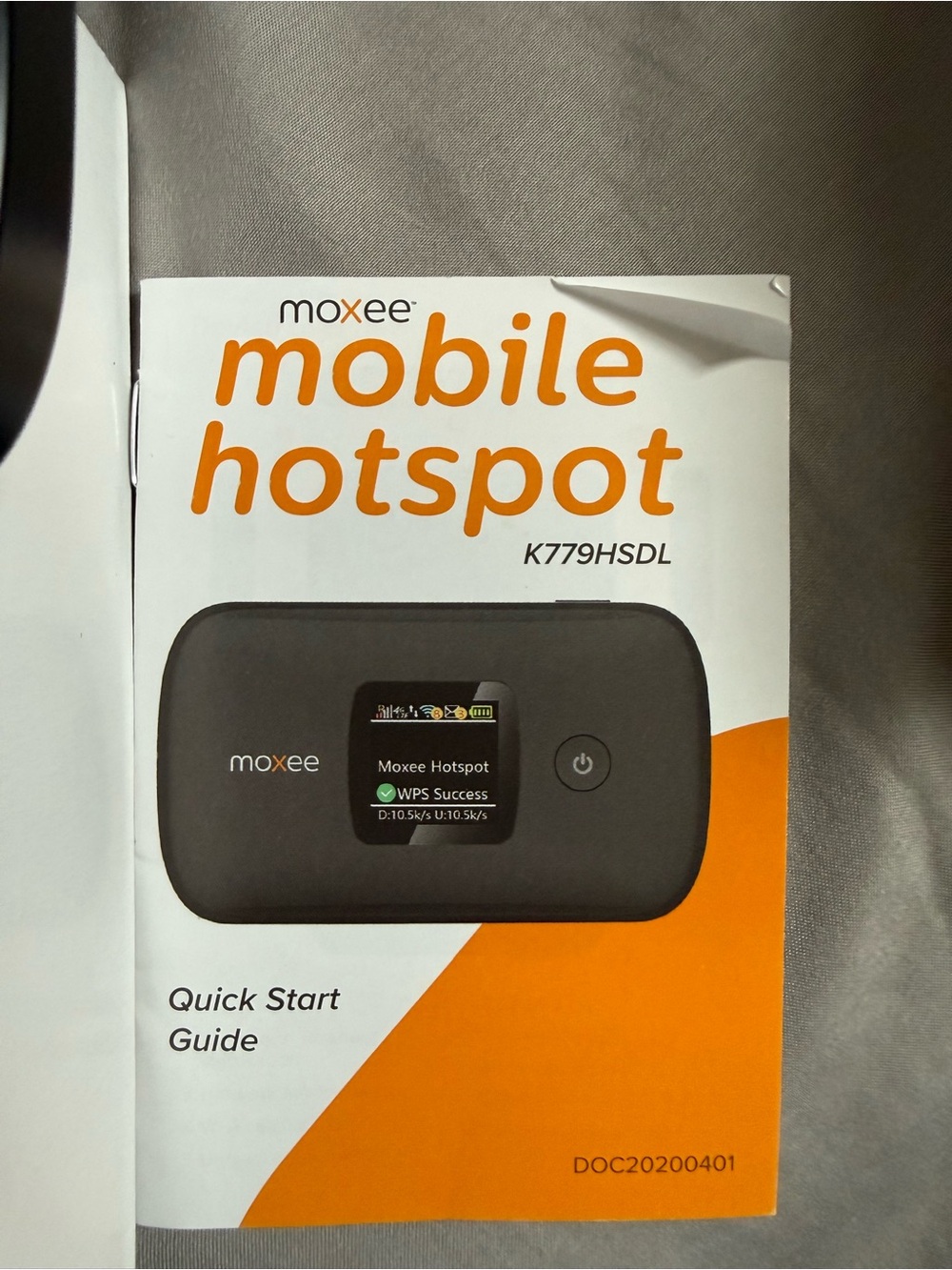 Moxee K779HSDL Mobile Hotspot — Black